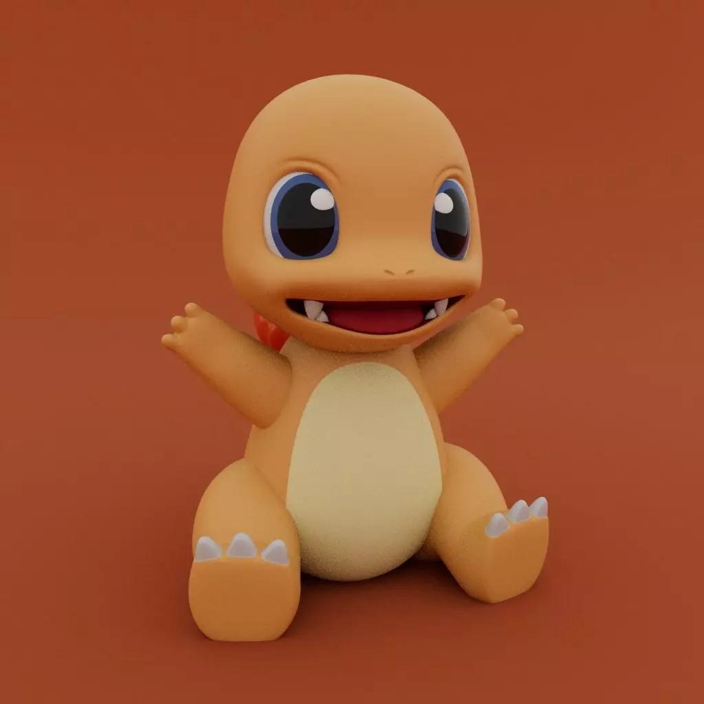 Charmander - Pokemon 3D print model