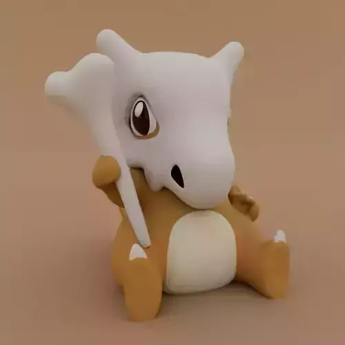 Cubone - Pokemon 3D print model
