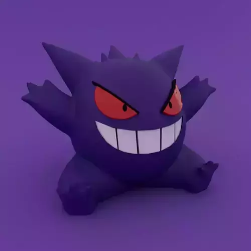 Gengar - Pokemon 3D print model