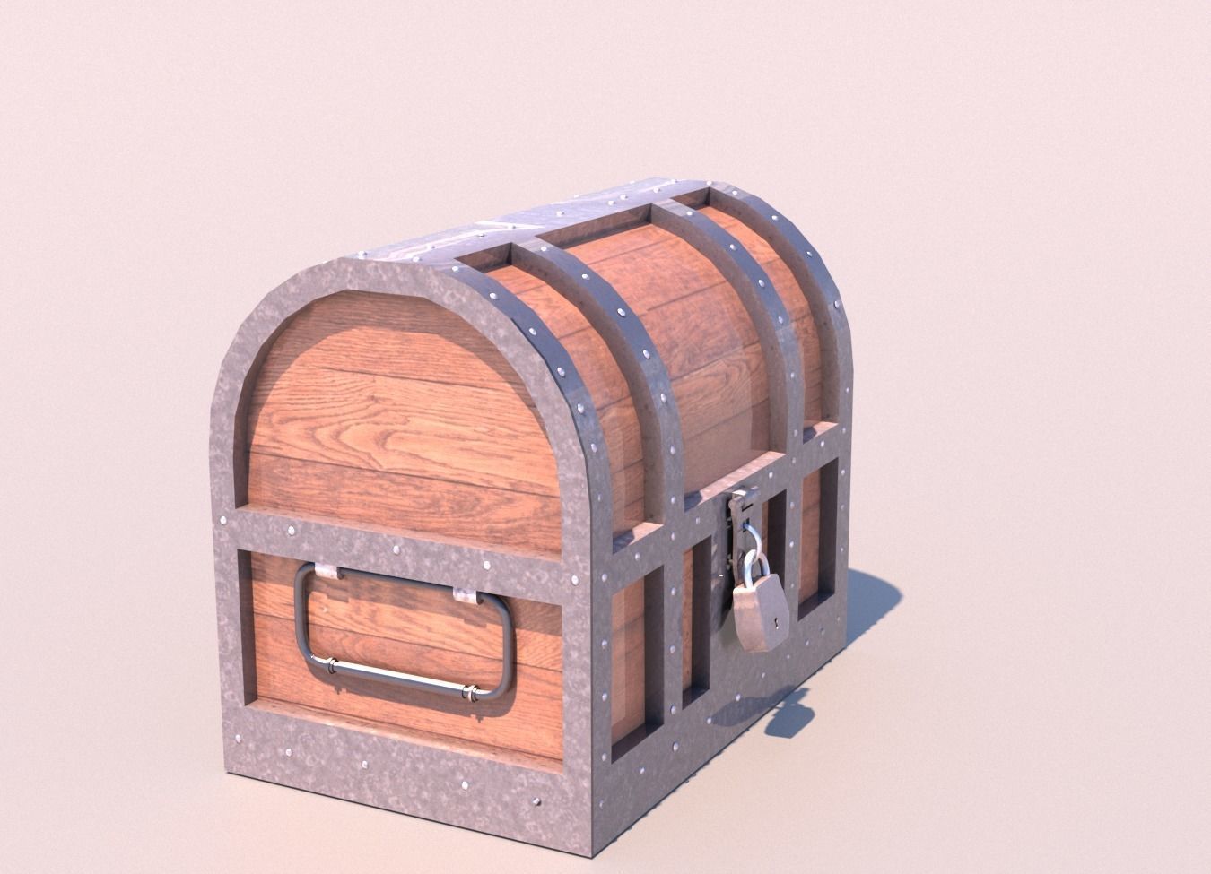 treasure chests 3D model_4