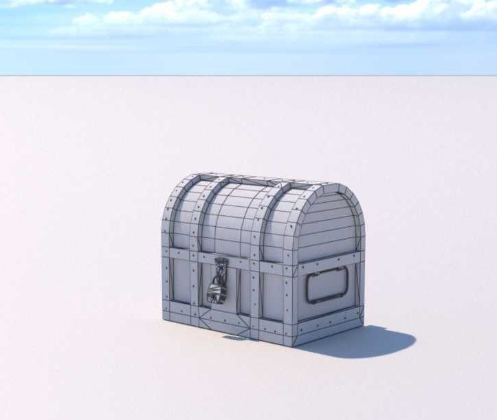 treasure chests 3D model_5