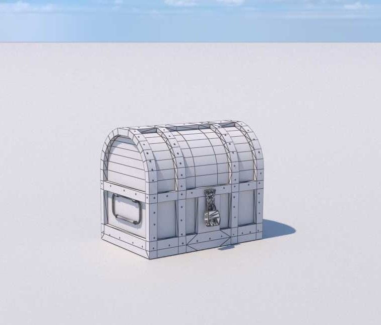 treasure chests 3D model_6