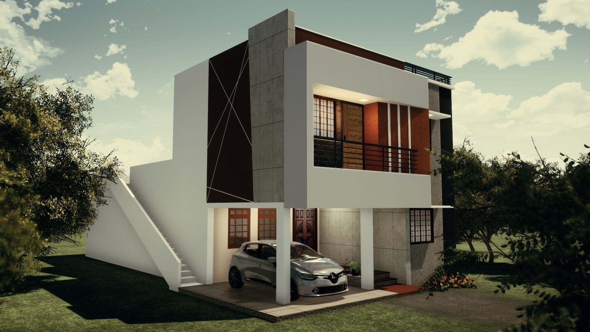 House 105  3D model_4
