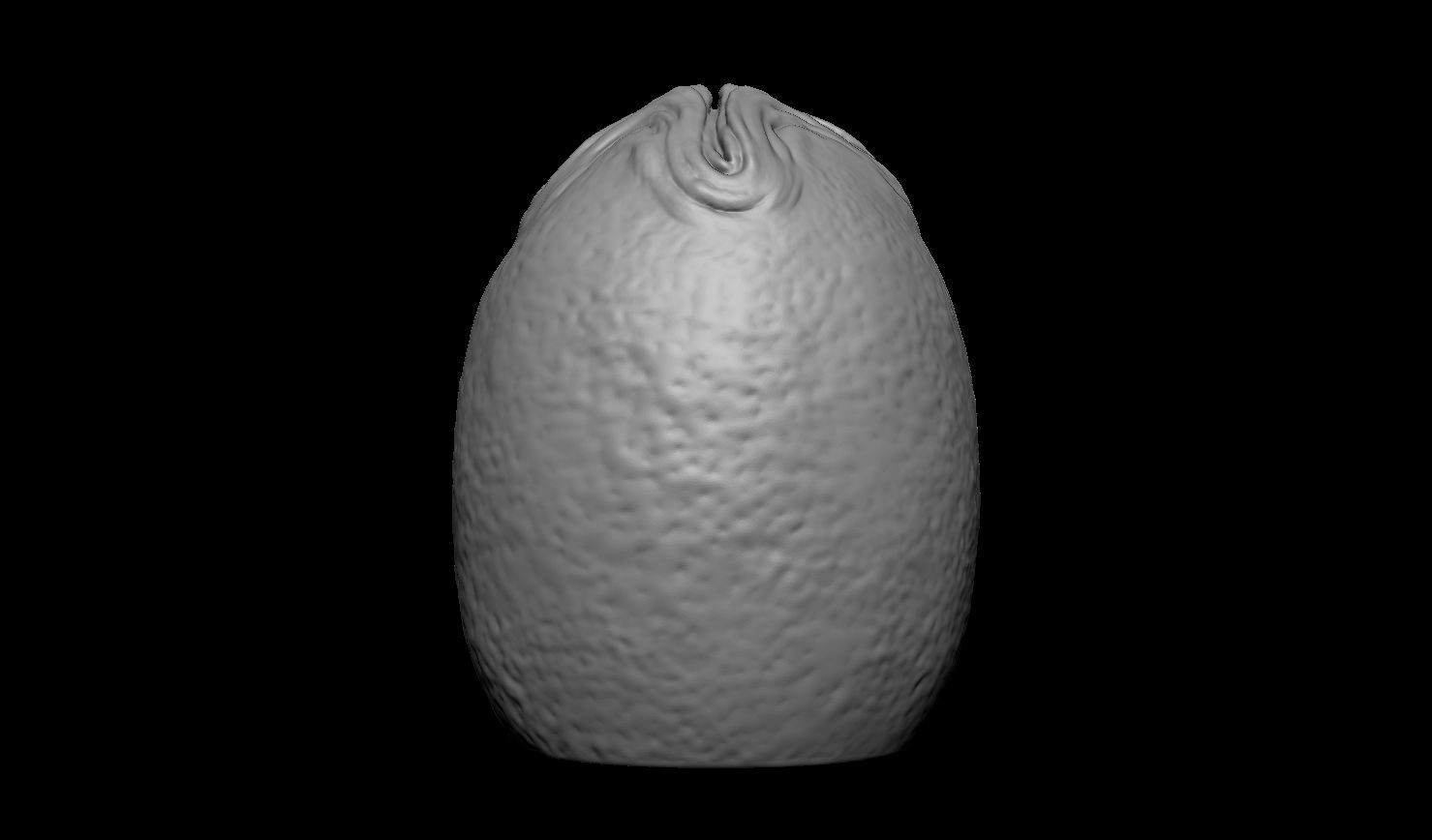 3D PRINTABLE ALIEN EGG 1979 COVENANT FLAT BOTTOM TWO PACK 3D print model_15