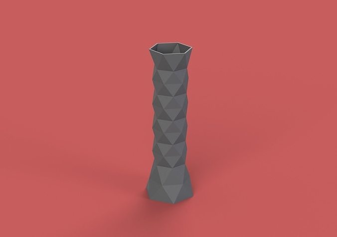 Rose Vase 3D print model