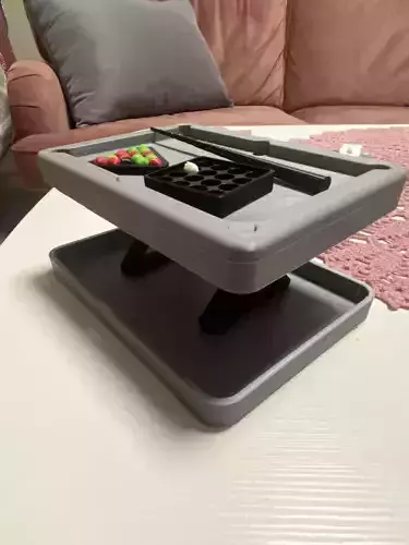 Mini billiard pool game 3D print model