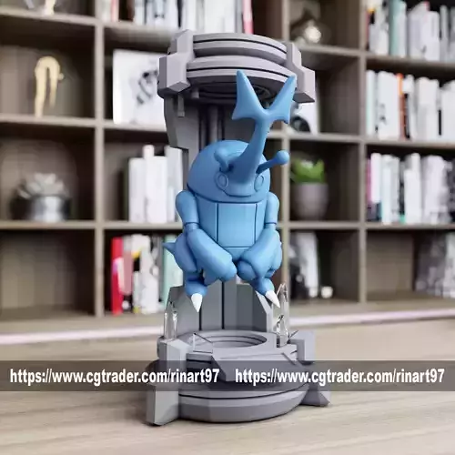 Heracross in the lab from pokemon