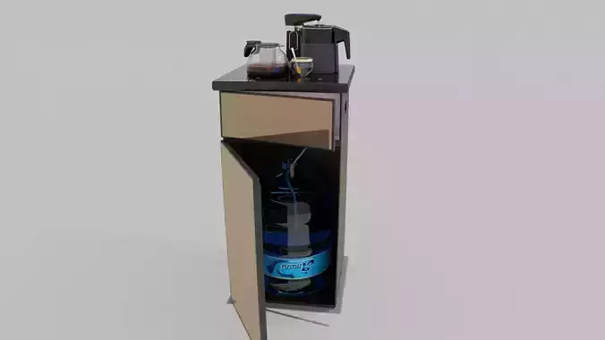 BOTTOMLOAD WATER DISPENSER Low-poly 3D model