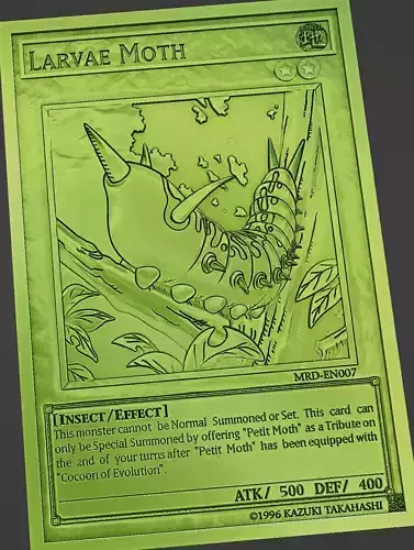 larvae moth - yugioh