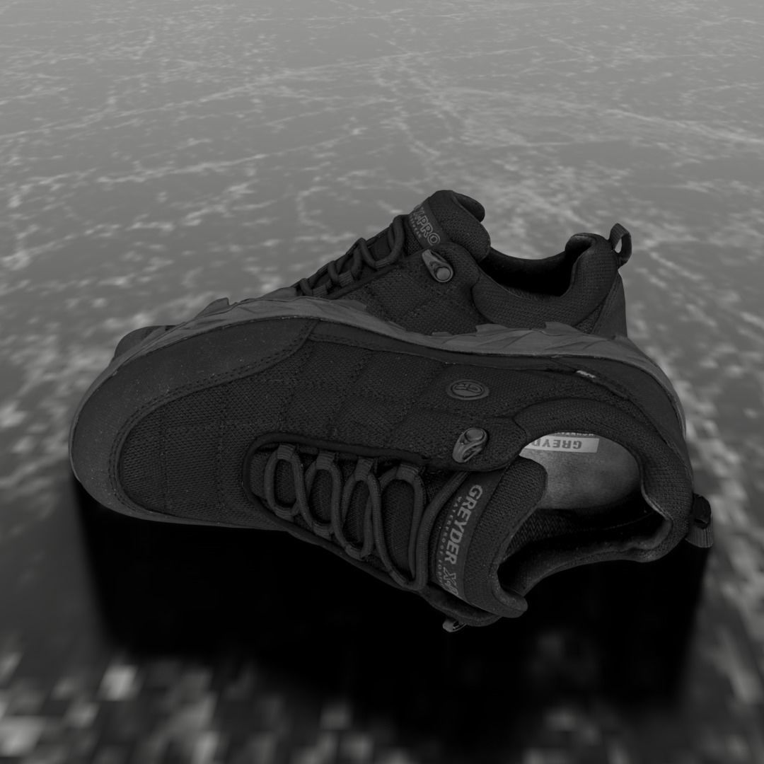 GREYDER X PRO - 3D SHOES Low-poly 3D model_5