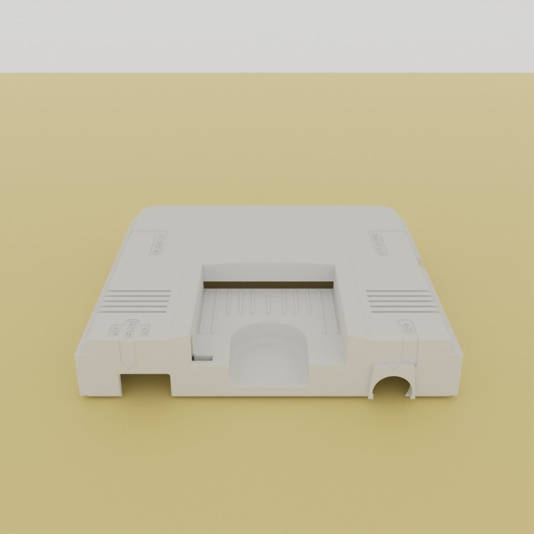 PC Engine Replacement Case 3D print model_1
