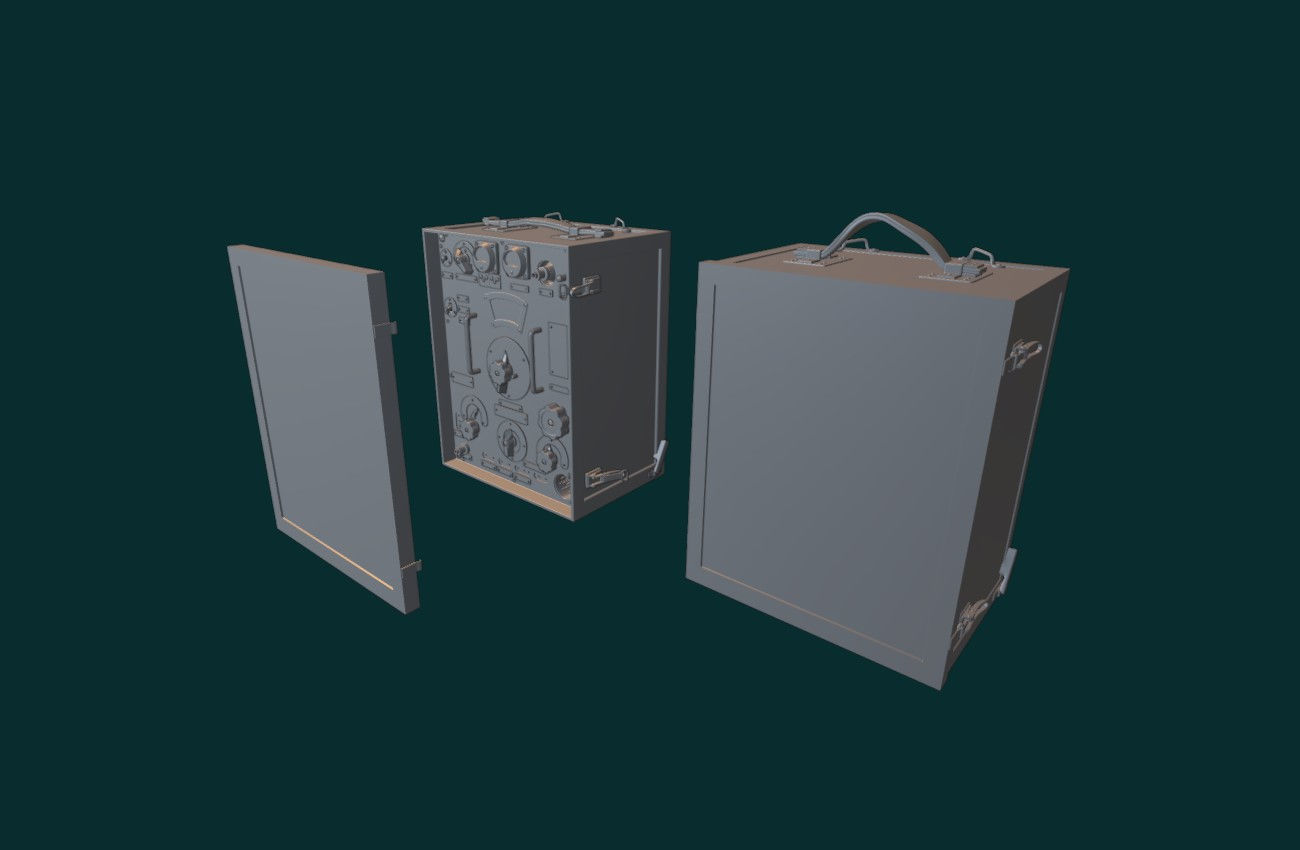 GERMAN RADIO 15 W S E b 3D print model_2