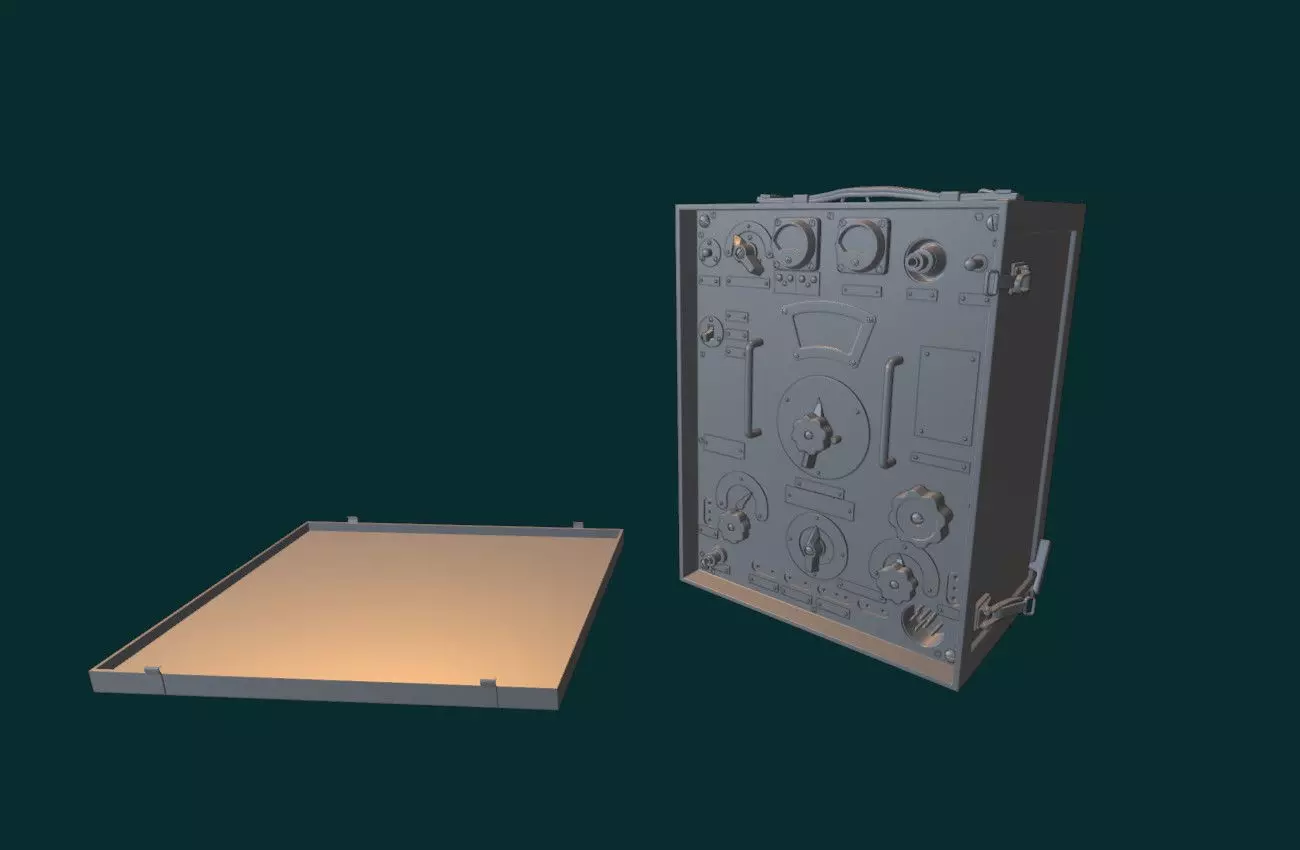 GERMAN RADIO 15 W S E b 3D print model_0