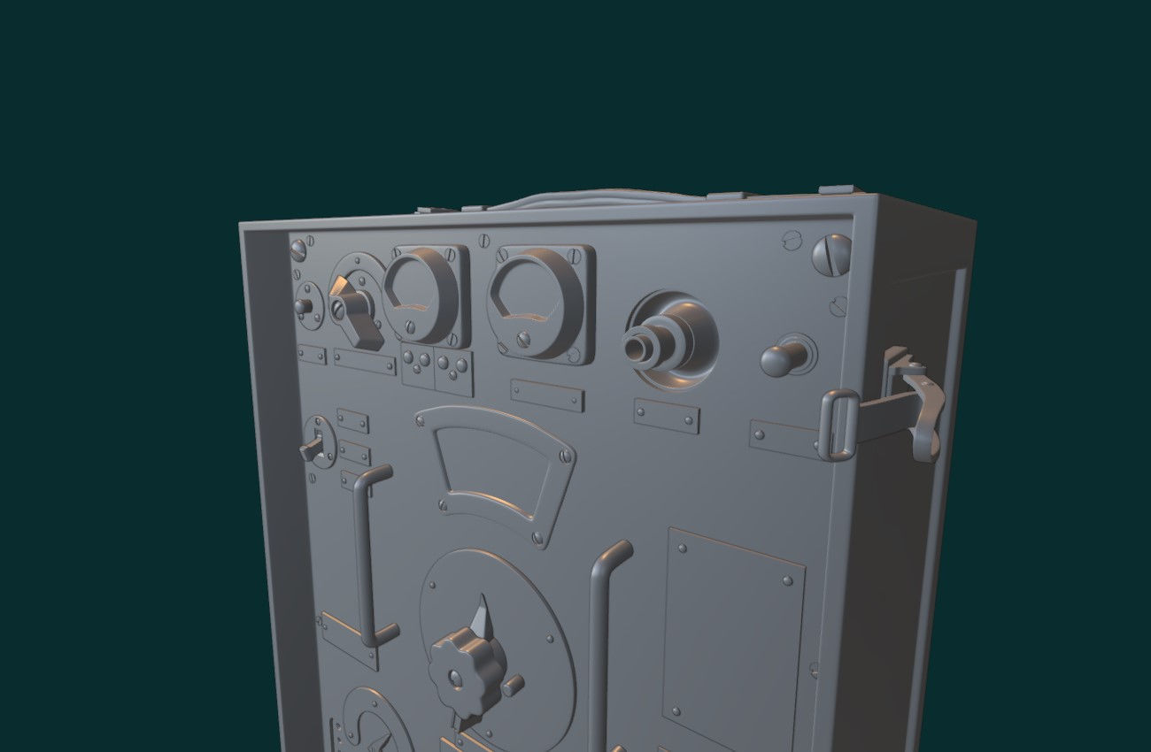 GERMAN RADIO 15 W S E b 3D print model_5