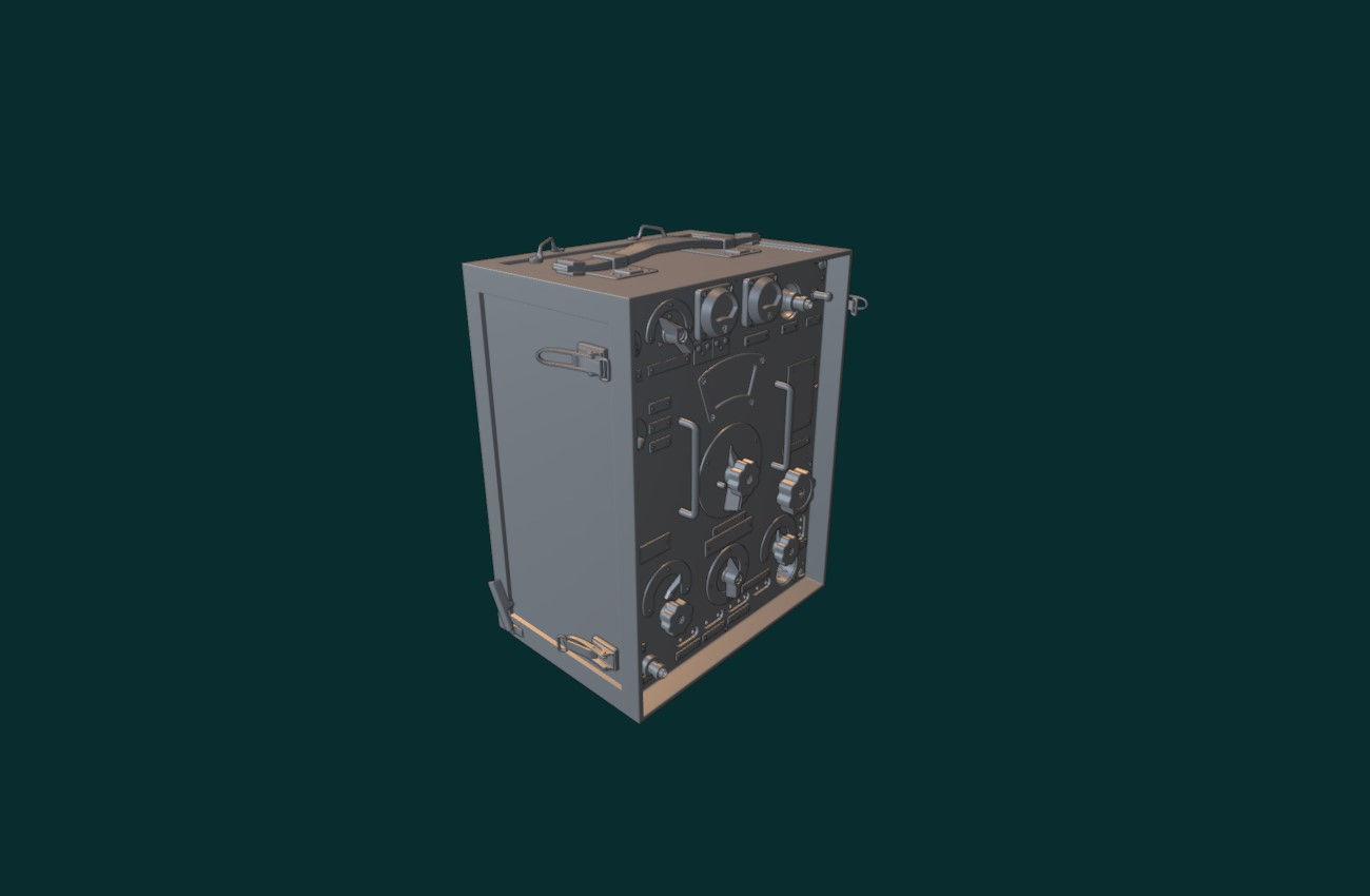 GERMAN RADIO 15 W S E b 3D print model_8