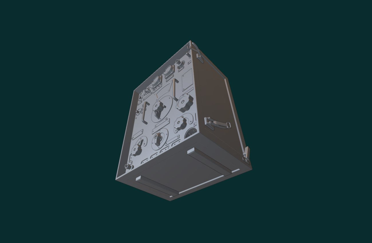 GERMAN RADIO 15 W S E b 3D print model_10