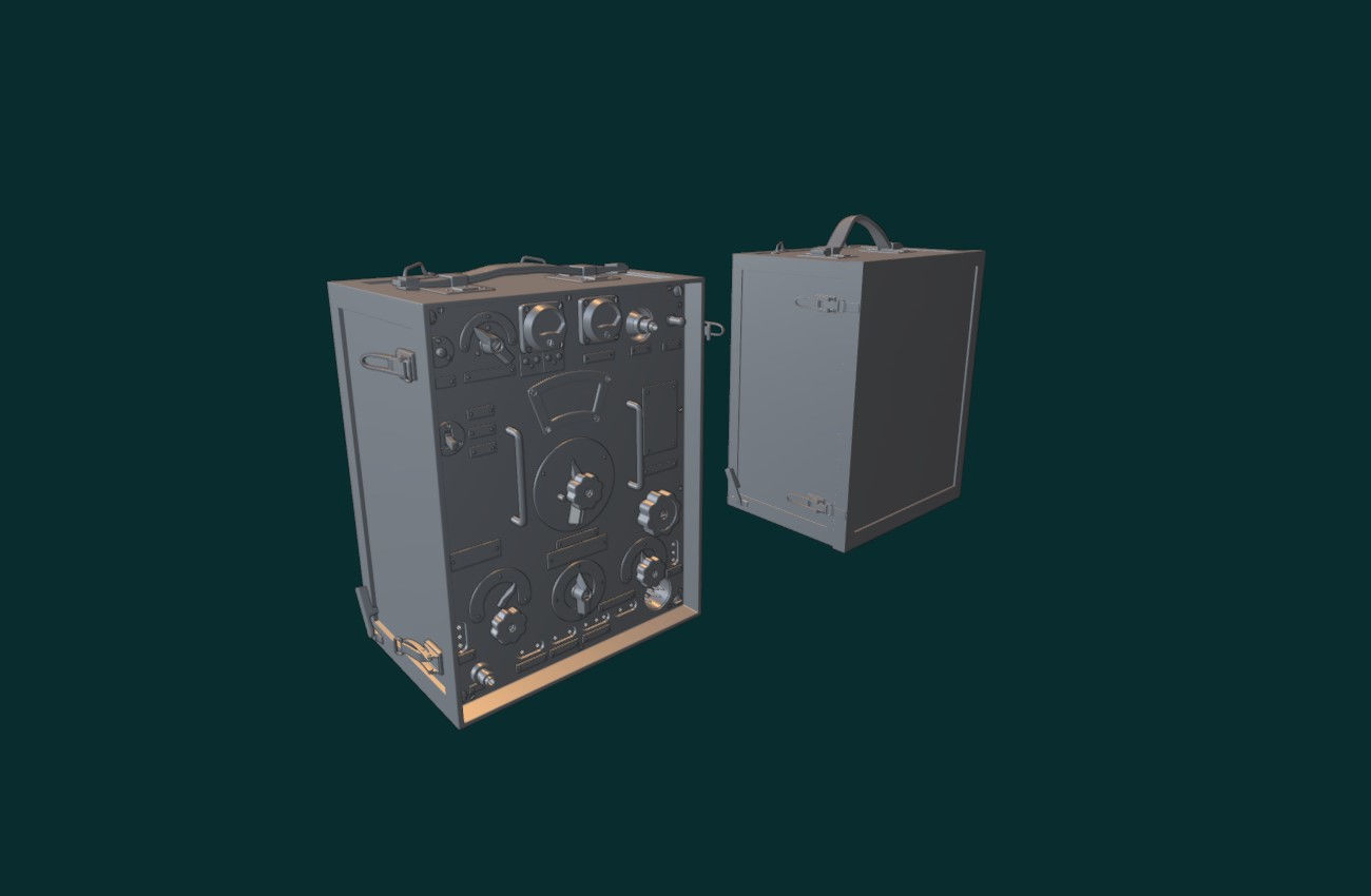 GERMAN RADIO 15 W S E b 3D print model_11