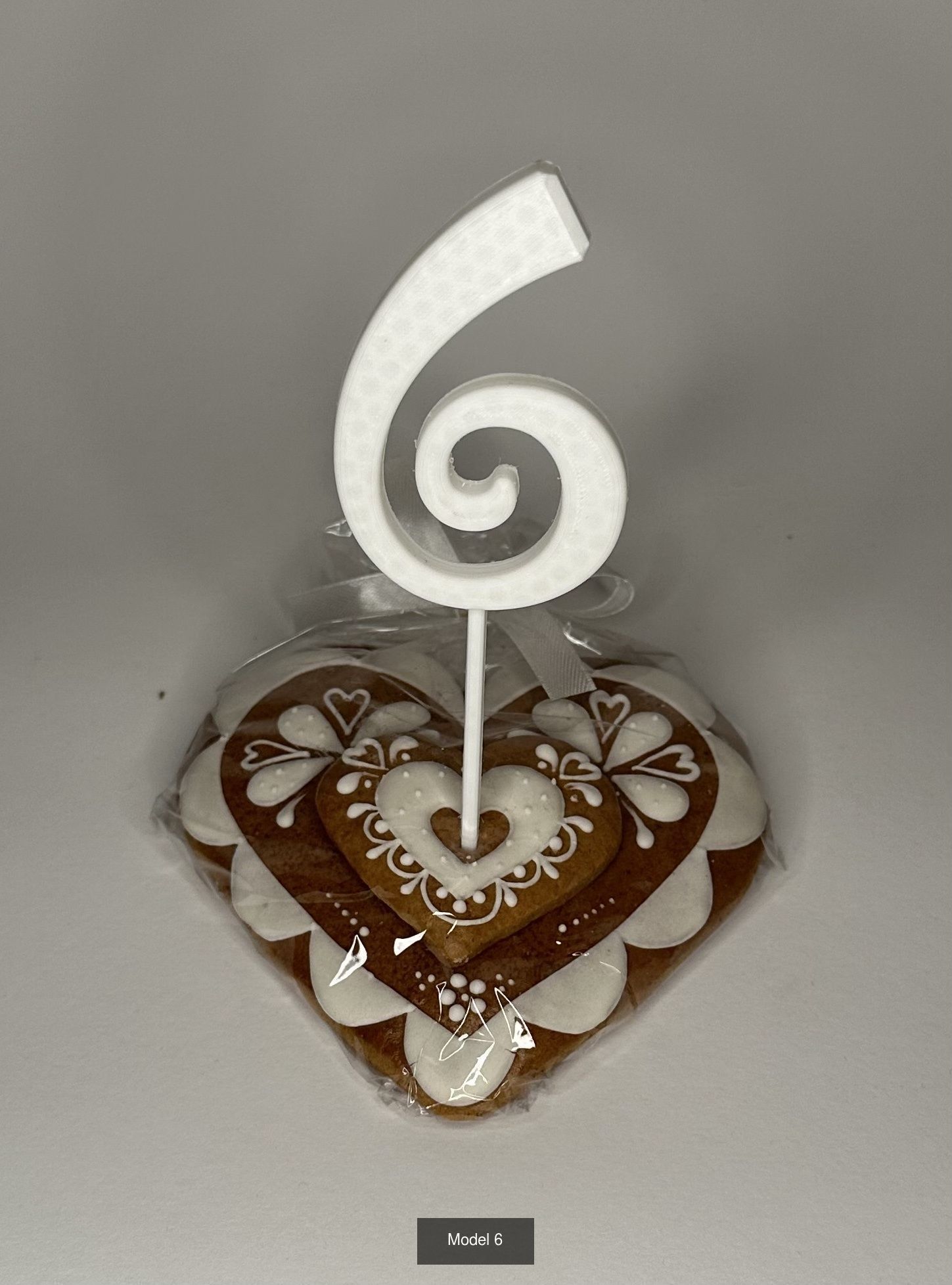 Cake toppers Funny numbers 3D Model Collection_8