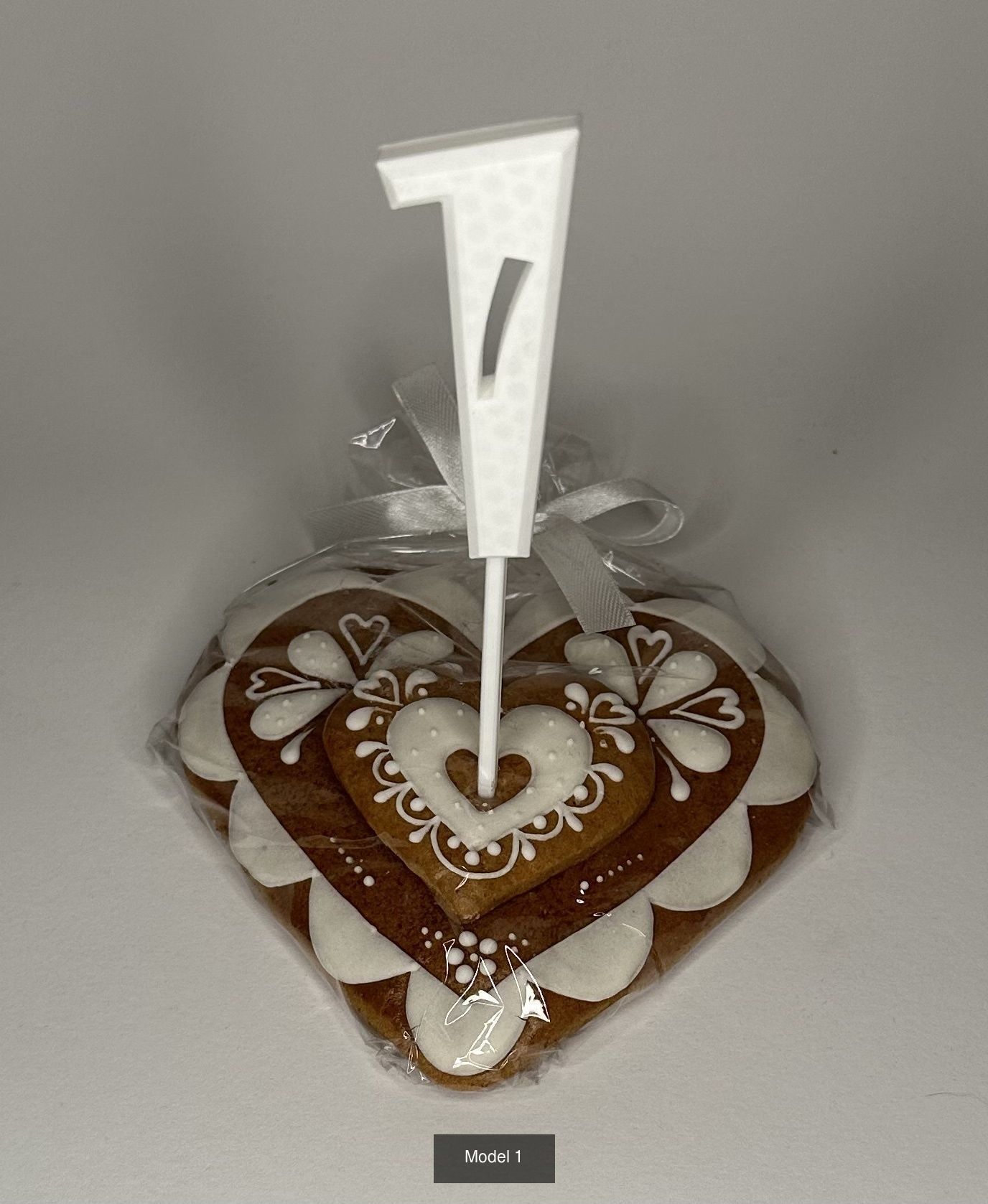 Cake toppers Funny numbers 3D Model Collection_3