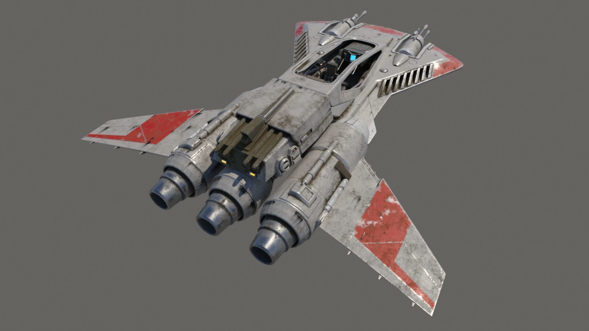 Pirate Snub Fighter 3D model_16
