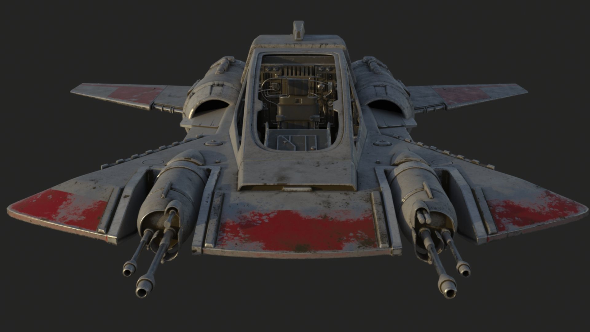 Pirate Snub Fighter 3D model_11