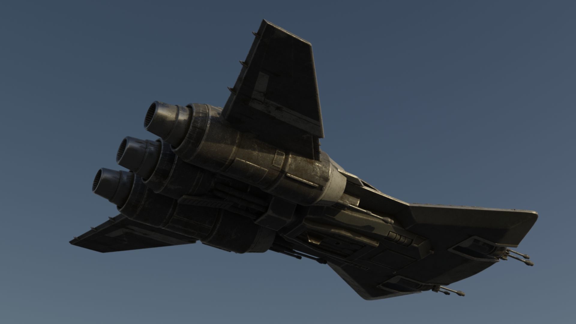 Pirate Snub Fighter 3D model_5