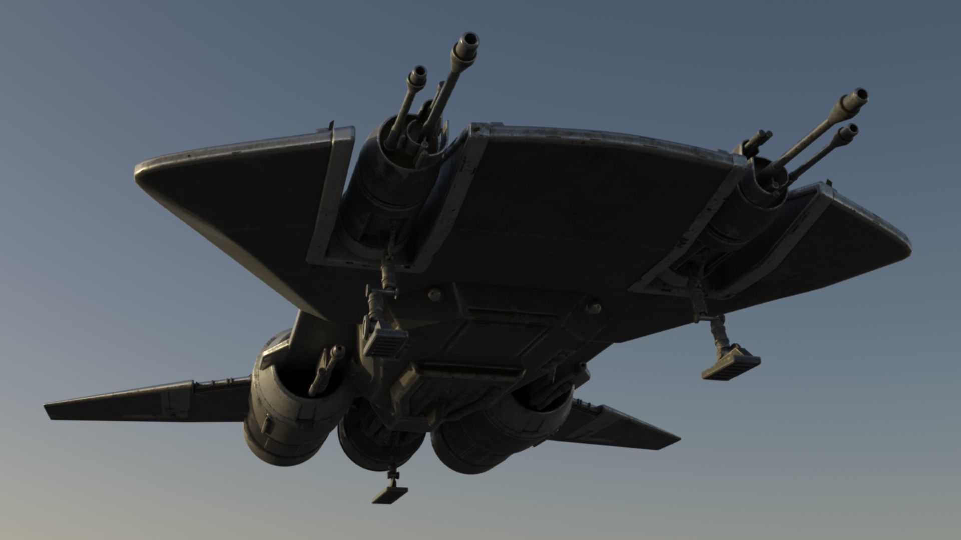 Pirate Snub Fighter 3D model_3