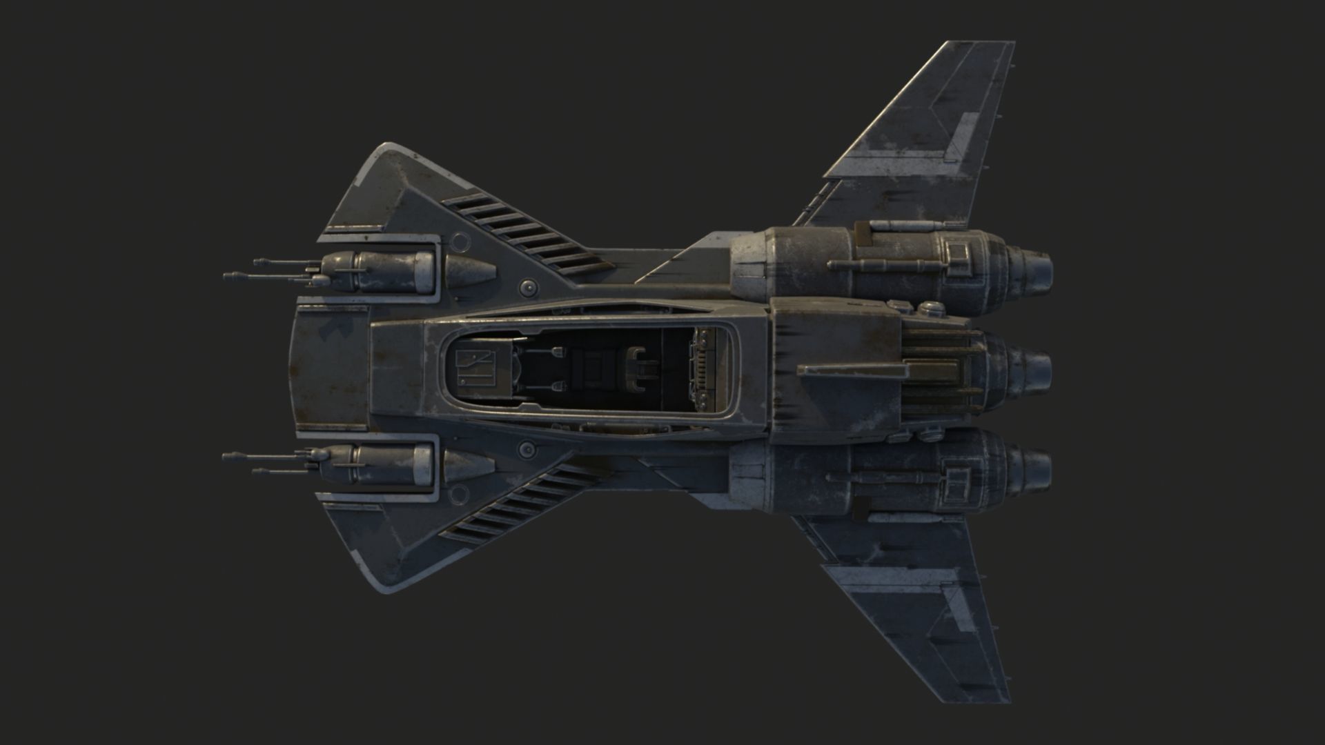 Pirate Snub Fighter 3D model_8