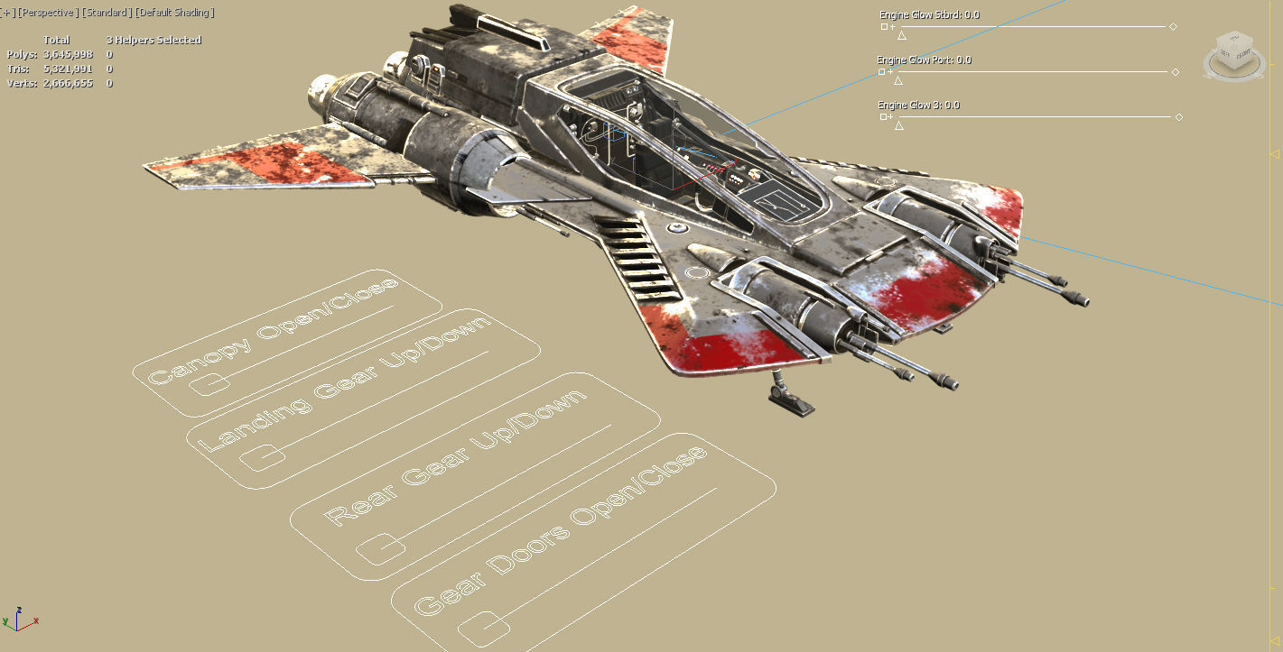 Pirate Snub Fighter 3D model_25