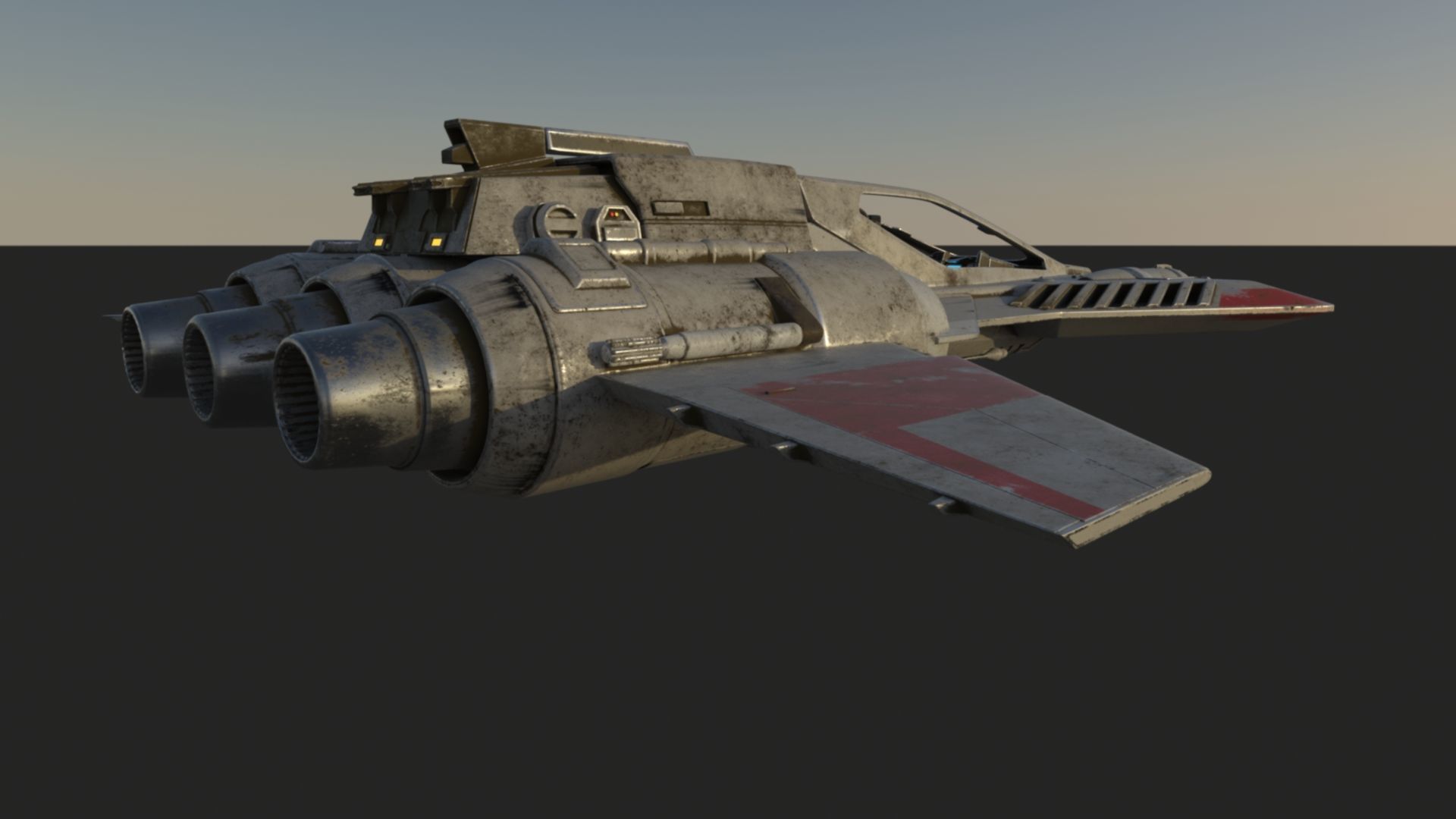 Pirate Snub Fighter 3D model_12