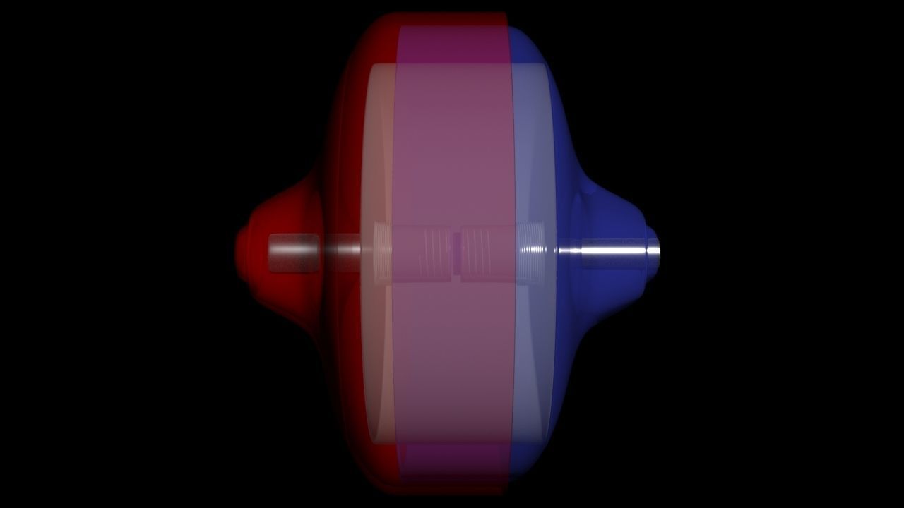 Double Dutch Compressor - Solenoid Thruster - Concept 3D print model_12