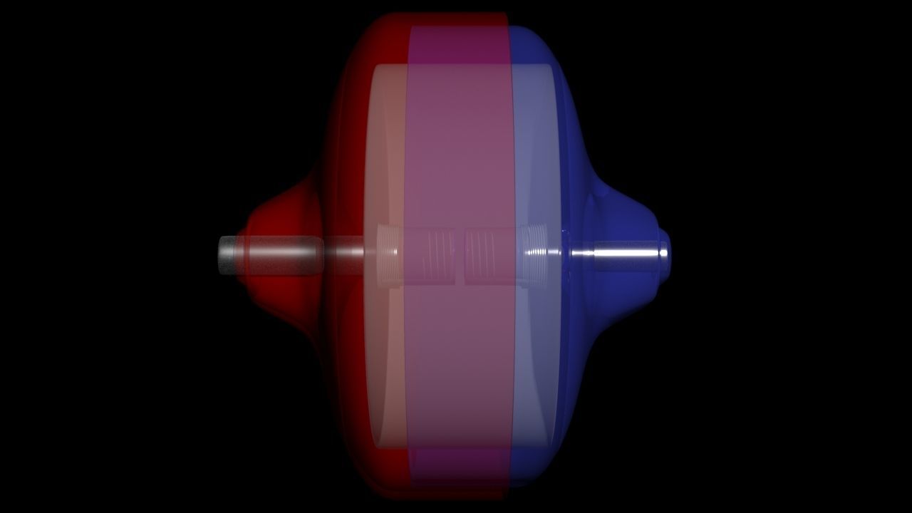 Double Dutch Compressor - Solenoid Thruster - Concept 3D print model_10