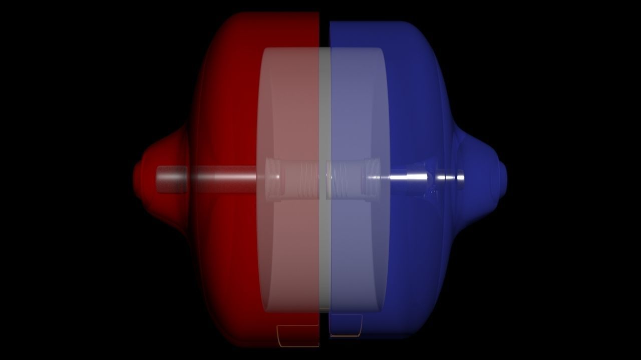 Double Dutch Compressor - Solenoid Thruster - Concept 3D print model_6