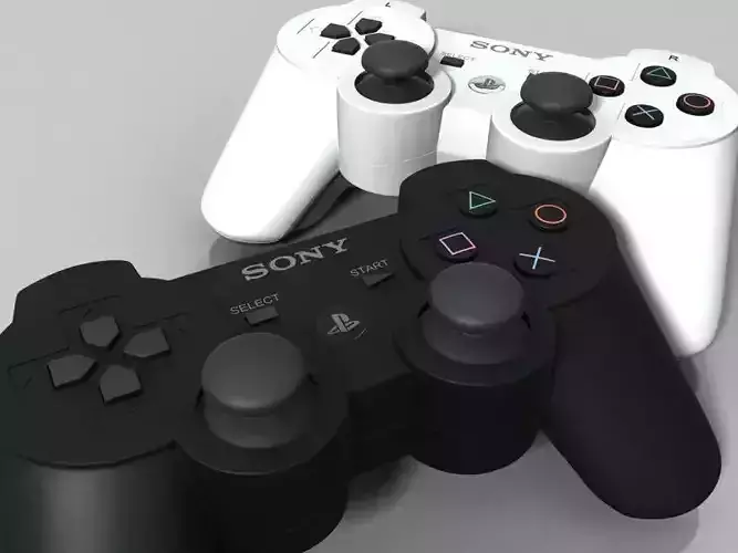 Playstation 3 Controller 3D model