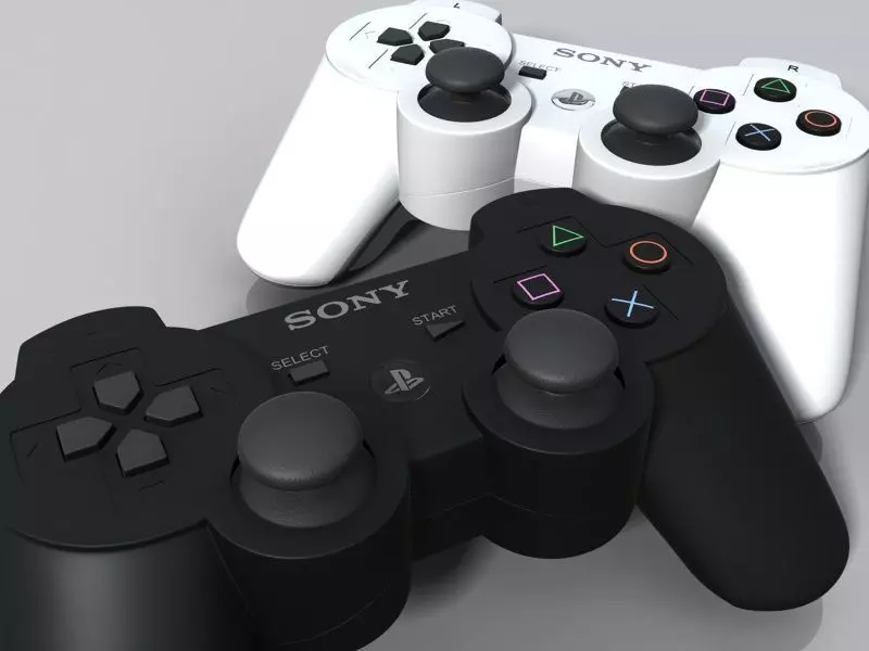 Playstation 3 Controller 3D model