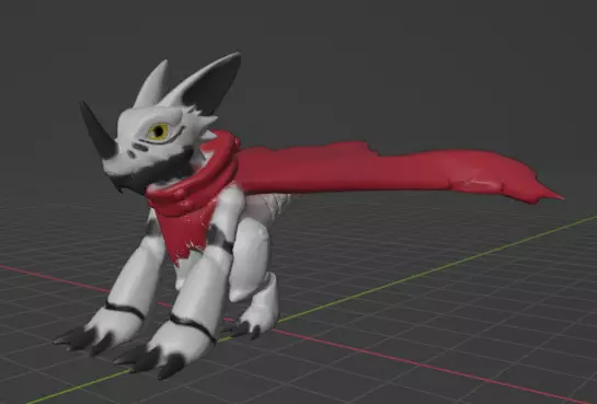 hackmon 3D print model_0