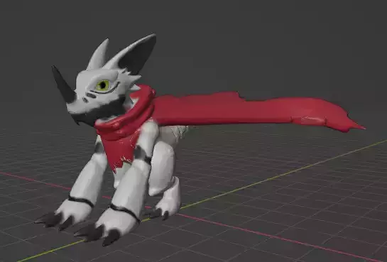 hackmon 3D print model