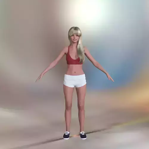Kylie 3D model