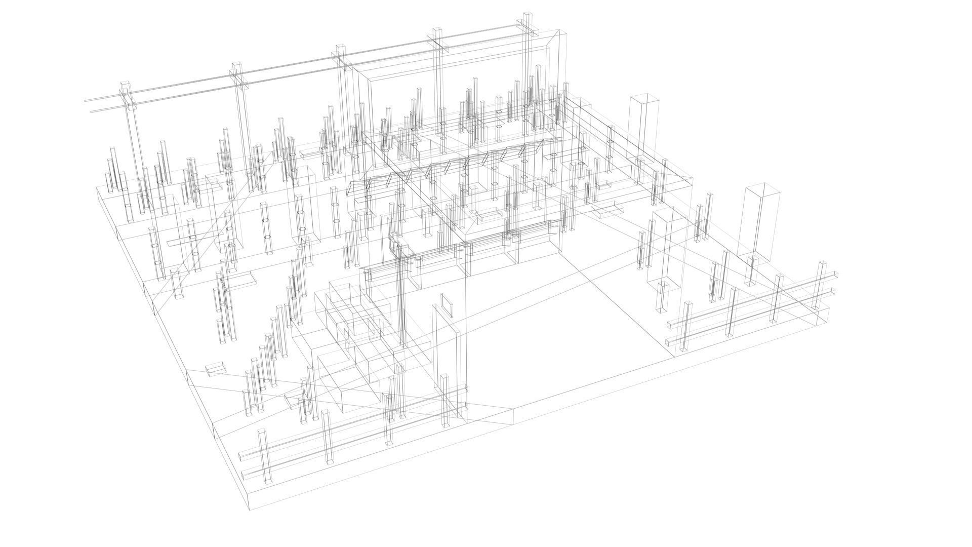 Low Poly Game Ready Town Market Low-poly 3D model_19