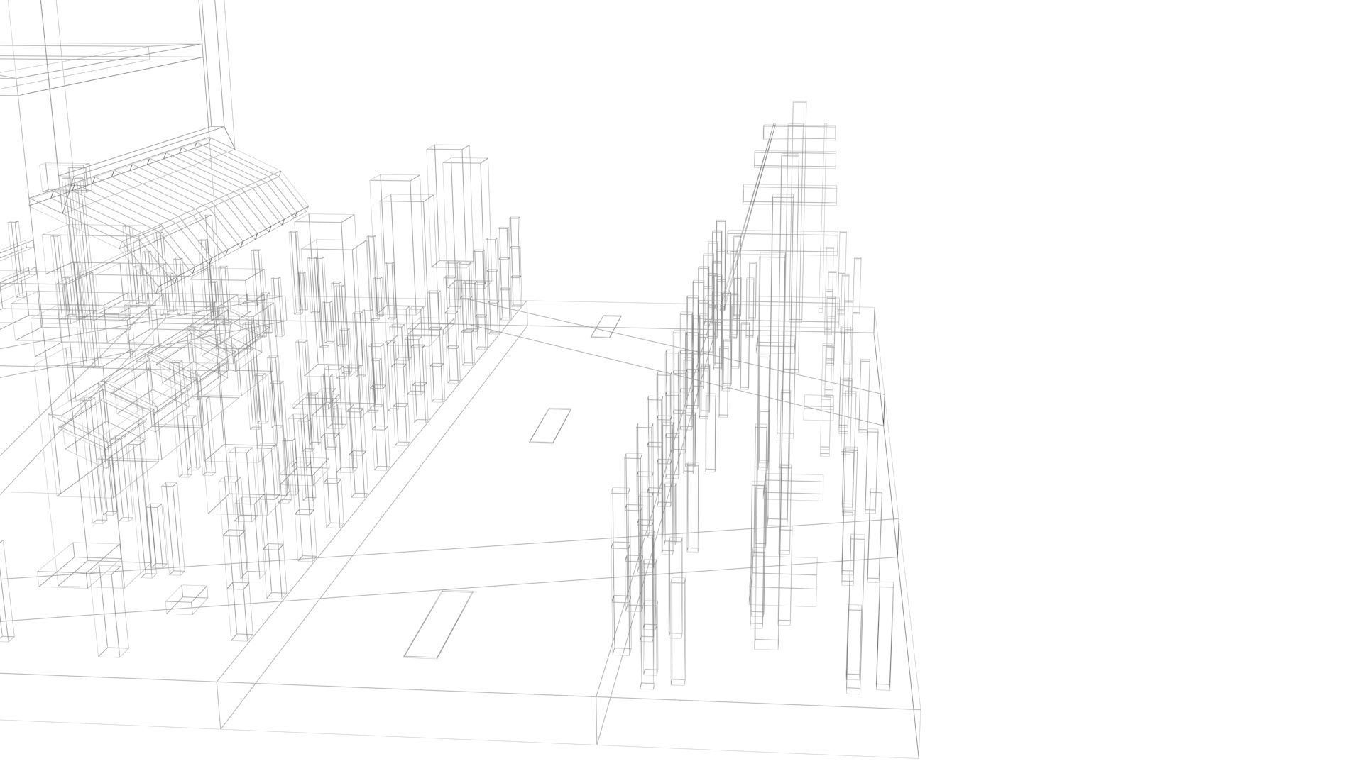 Low Poly Game Ready Town Market Low-poly 3D model_21