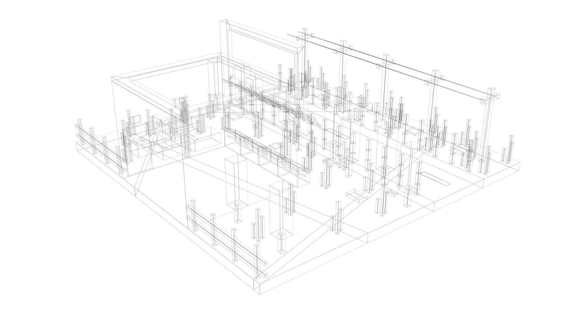 Low Poly Game Ready Town Market Low-poly 3D model_14