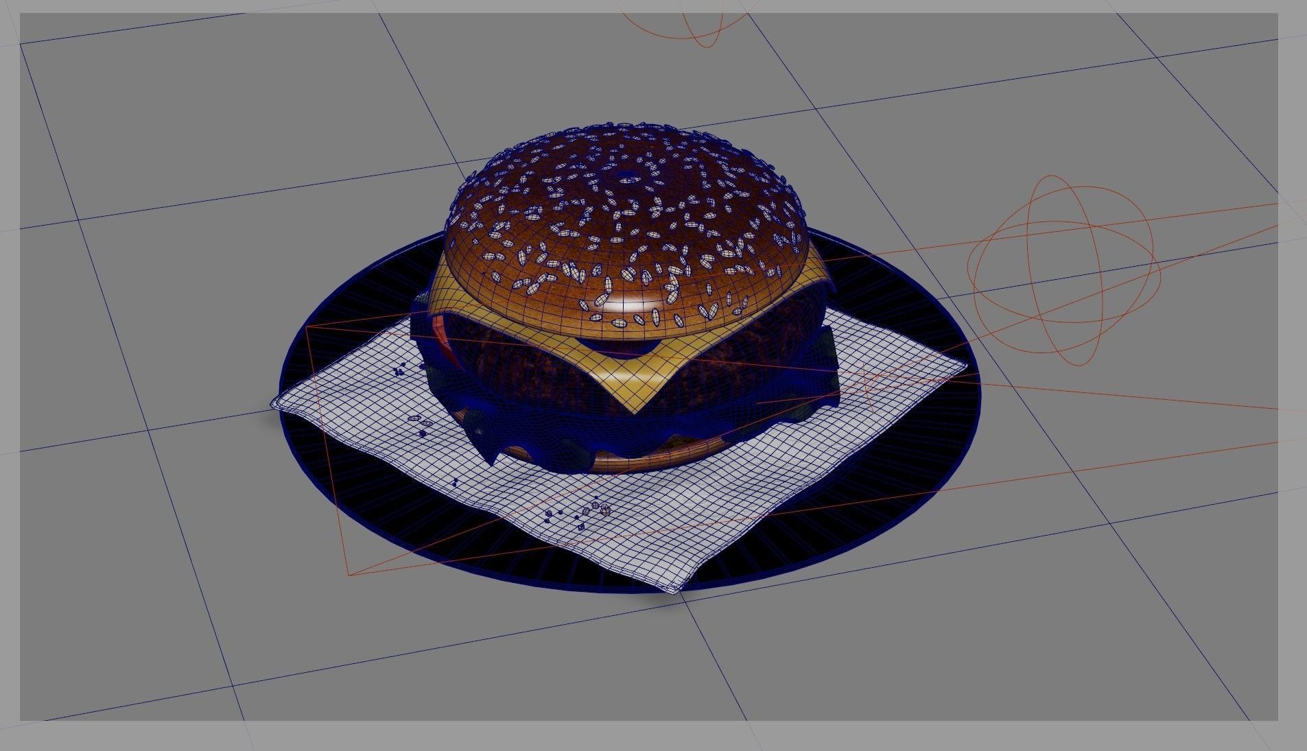 McDonalds Burger 3D 3D model_20