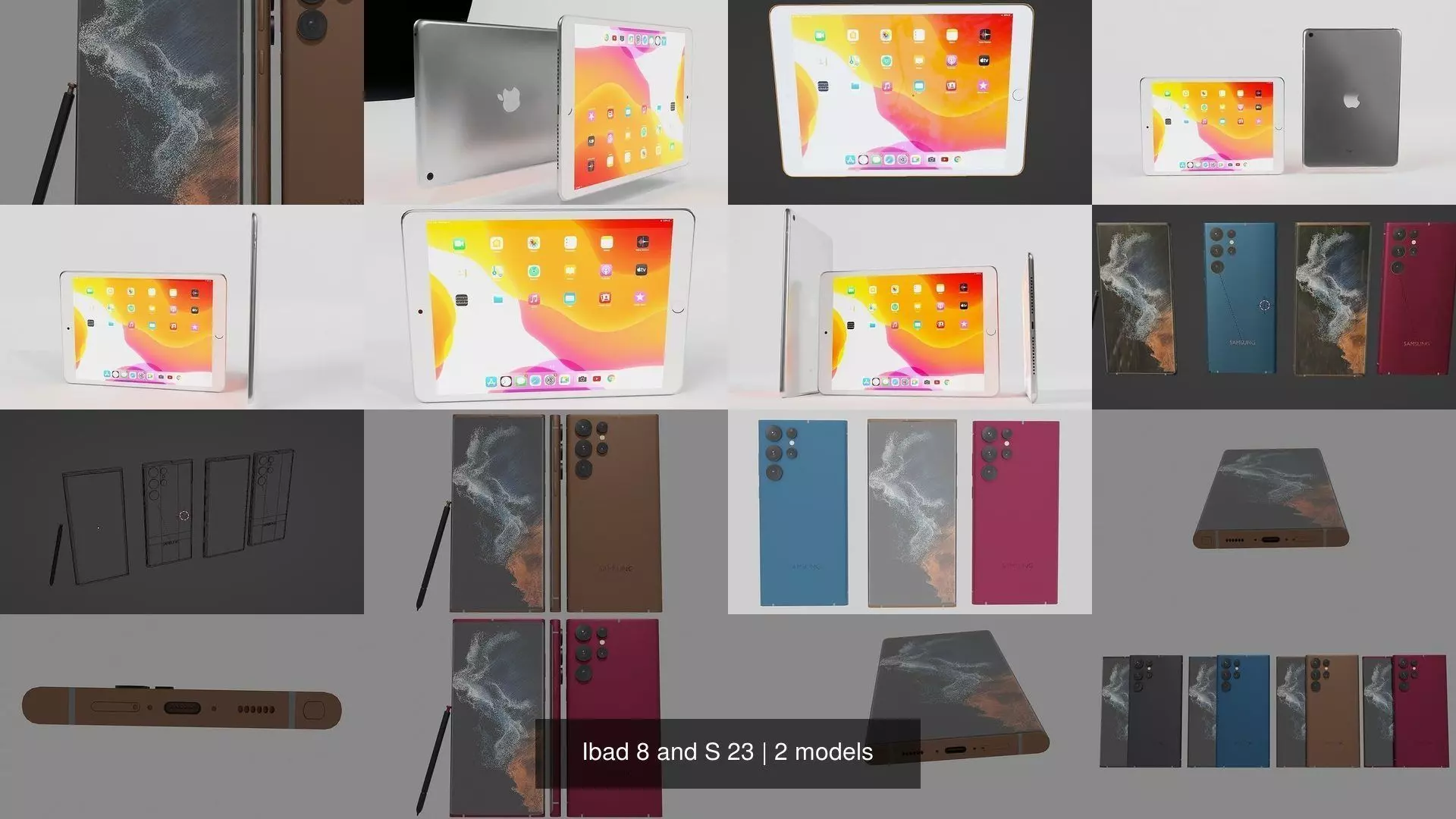 Ibad 8 and S 23 3D Model Collection_0