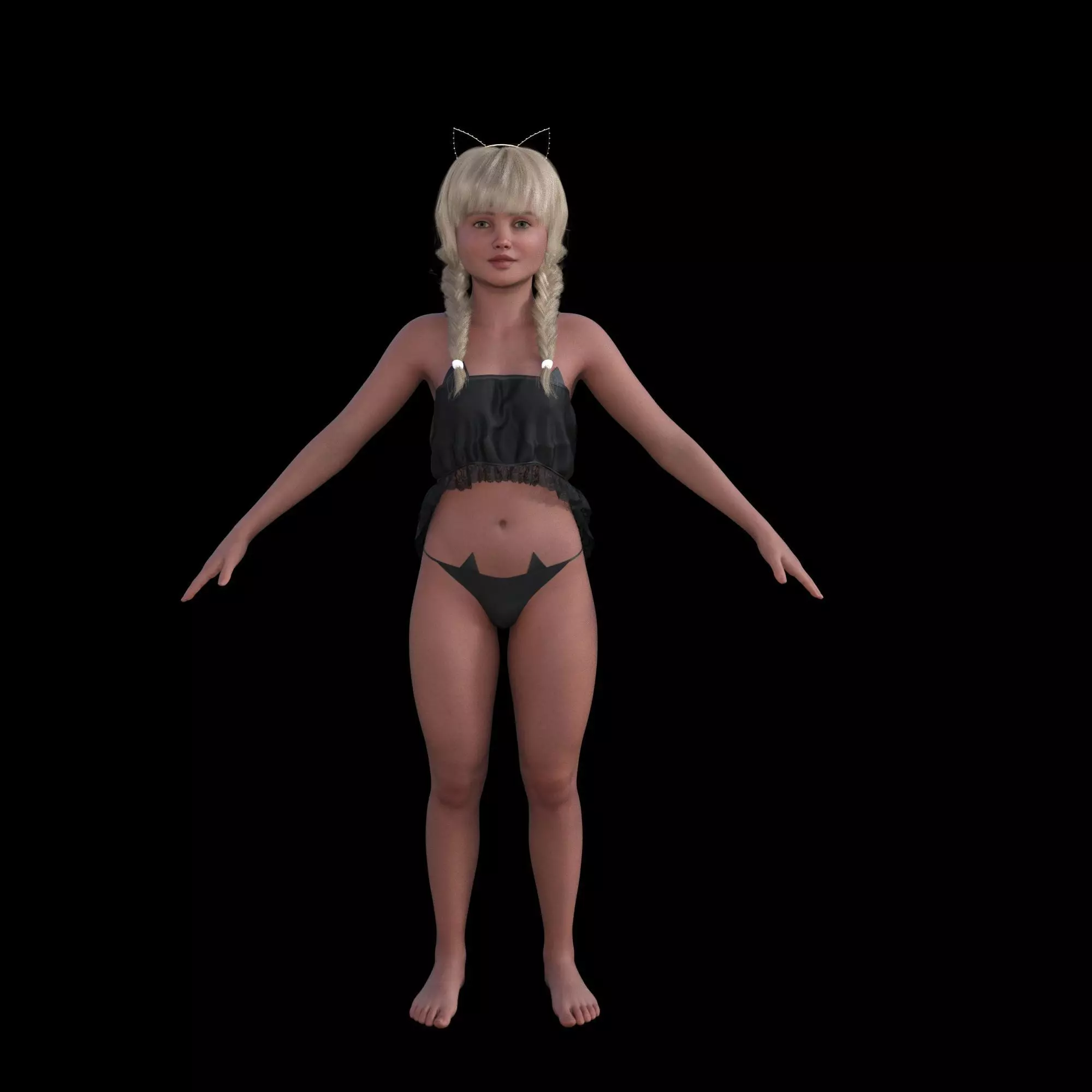 Kayla 3D model_0