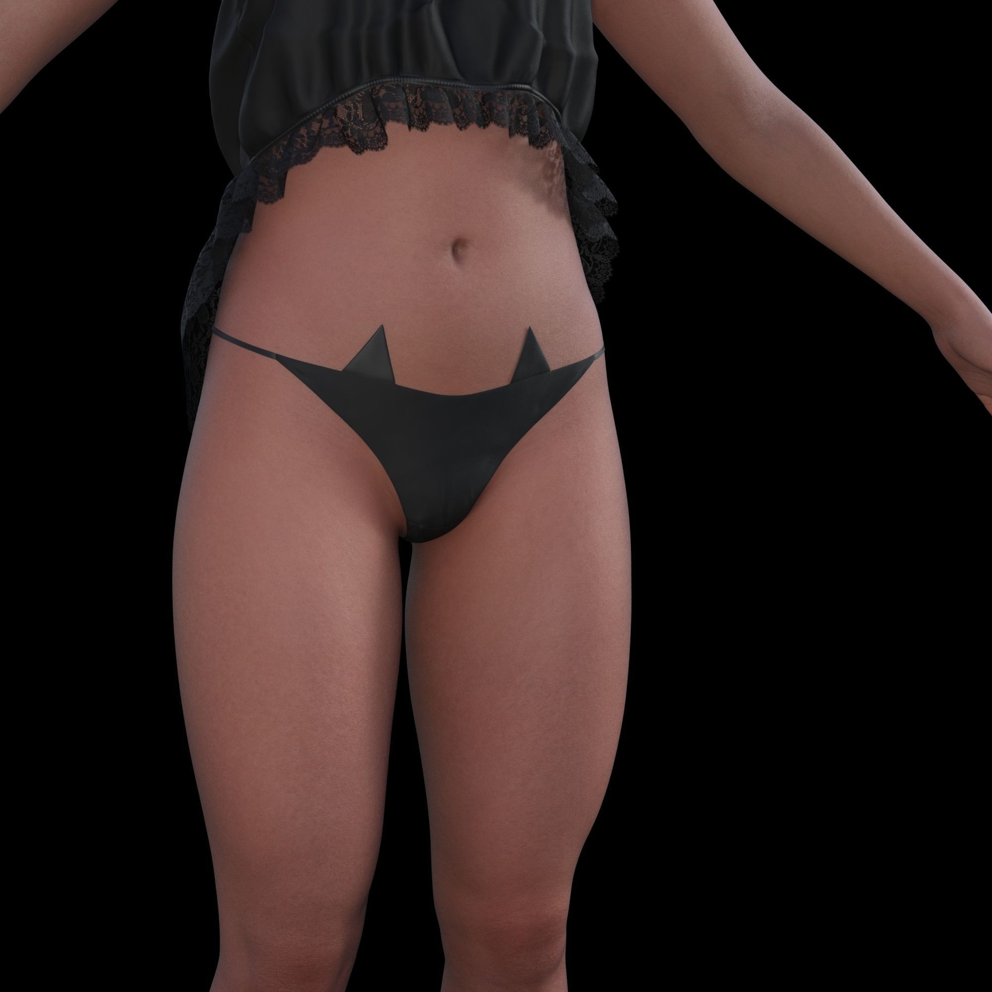 Kayla 3D model_3