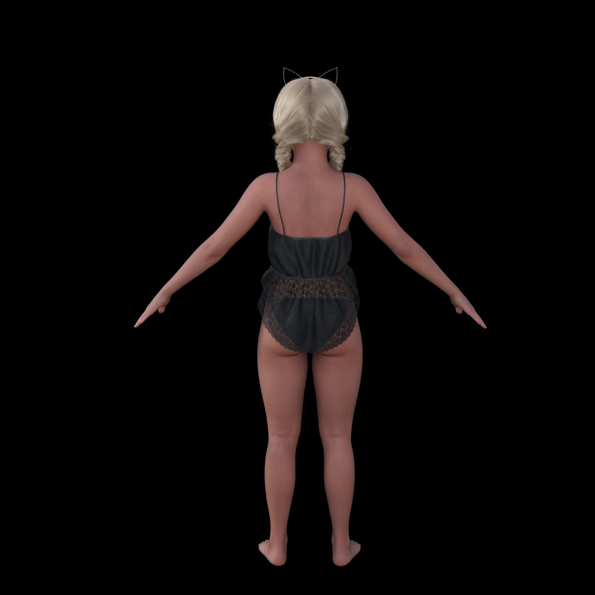 Kayla 3D model_1