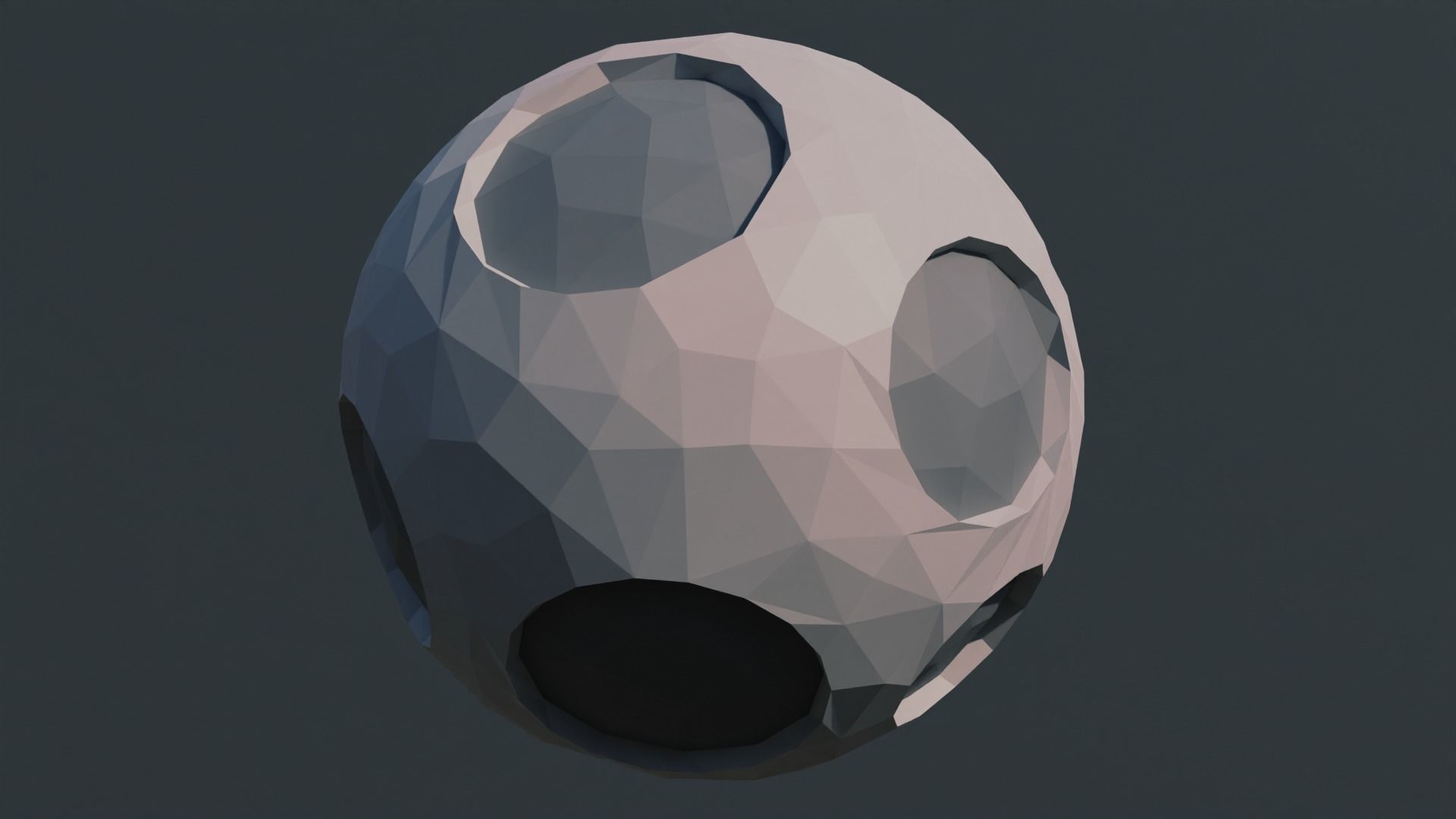 Planet Low Poly Pack Low-poly 3D model_44
