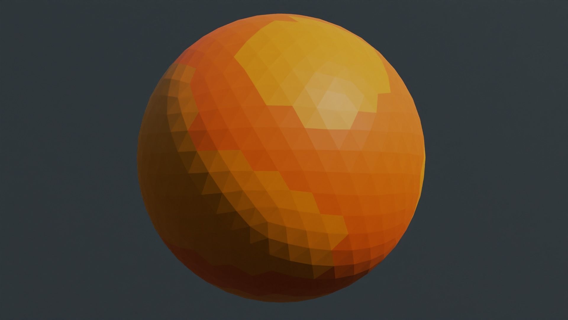 Planet Low Poly Pack Low-poly 3D model_47