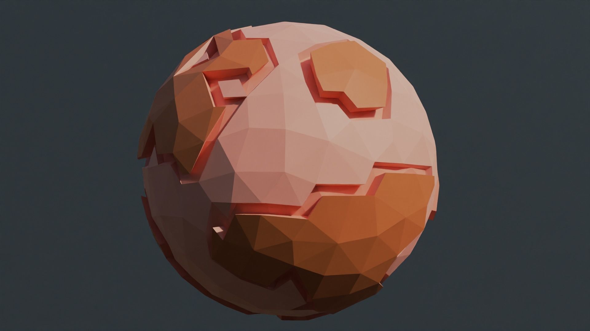 Planet Low Poly Pack Low-poly 3D model_67