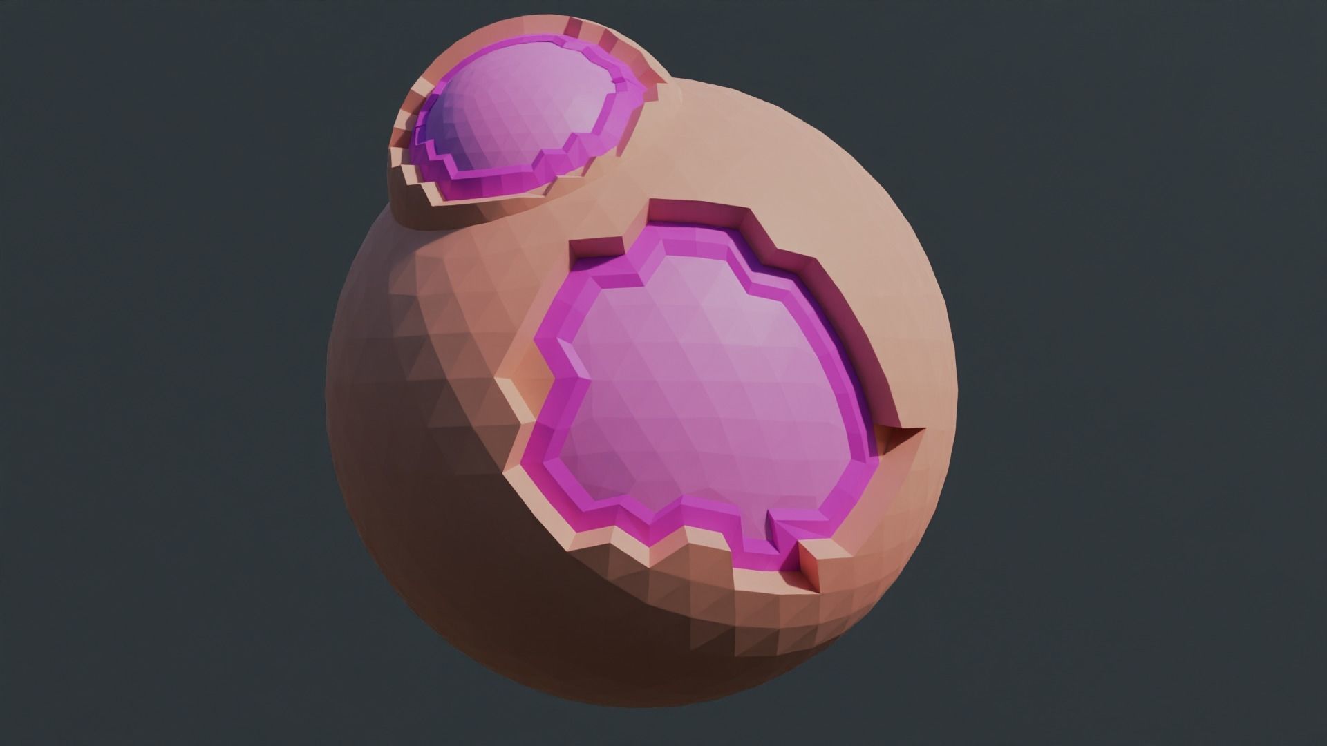 Planet Low Poly Pack Low-poly 3D model_39